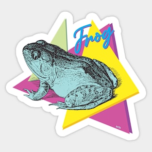 Future Frog Sticker